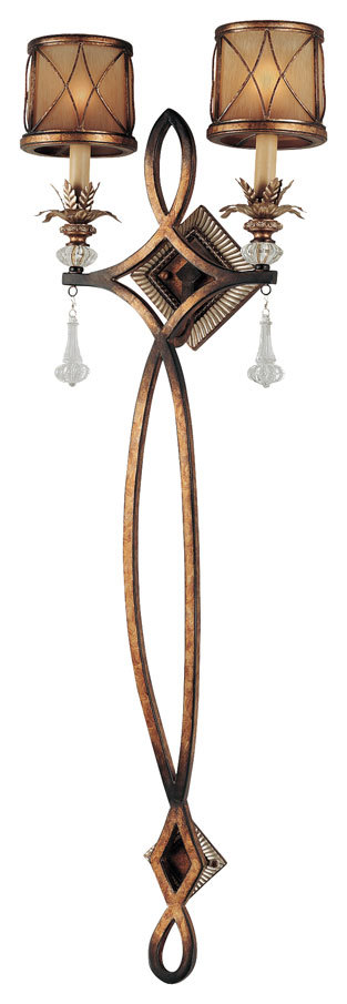2 LIGHT PIN-UP WALL SCONCE