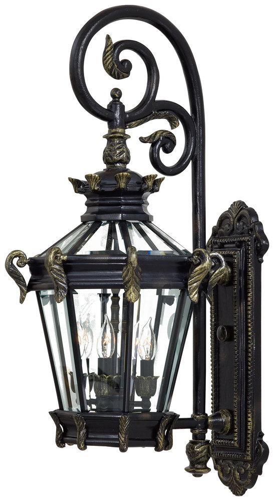 Stratford Hall - 4 Light Outdoor Wall Mount