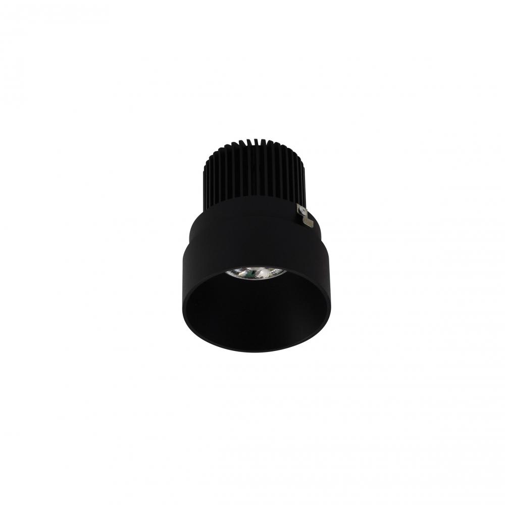 2" Iolite LED Round Trimless Downlight, 10-Degree Optic, 850lm / 12W, 3500K, Black Finish