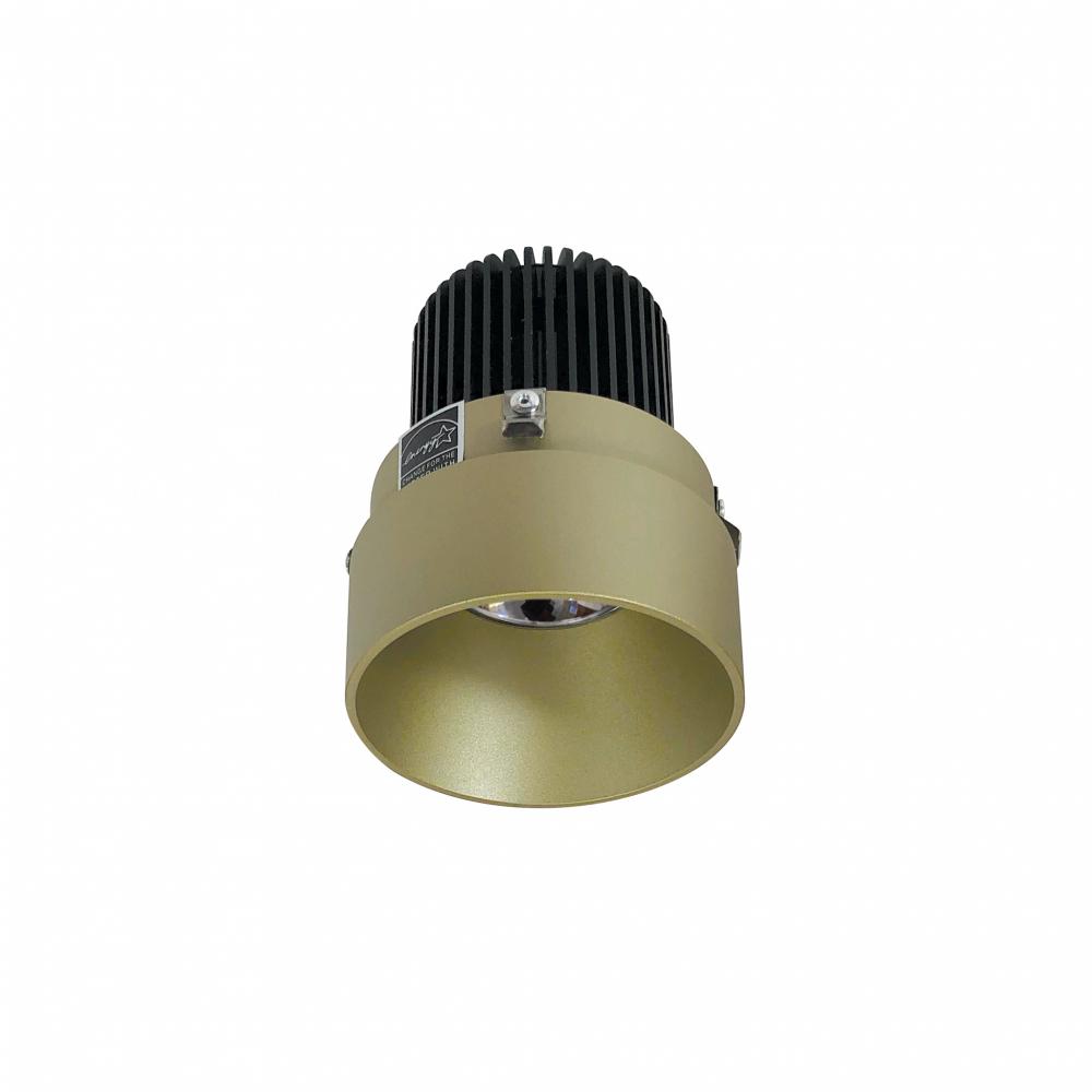 2" Iolite LED Round Trimless Downlight, 10-Degree Optic, 850lm / 12W, 3500K, Champagne Haze