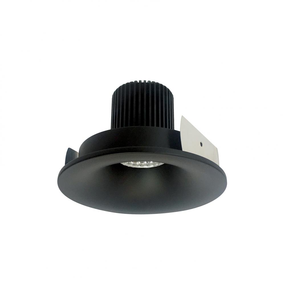 4" Iolite LED Round Bullnose, 800lm / 14W, Comfort Dim, Black Finish