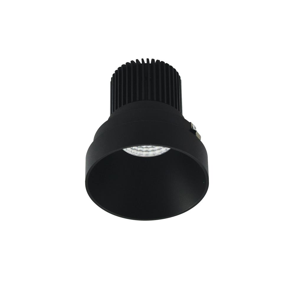 4" Iolite LED Round Trimless Downlight, 800lm / 14W, Comfort Dim, Black Finish