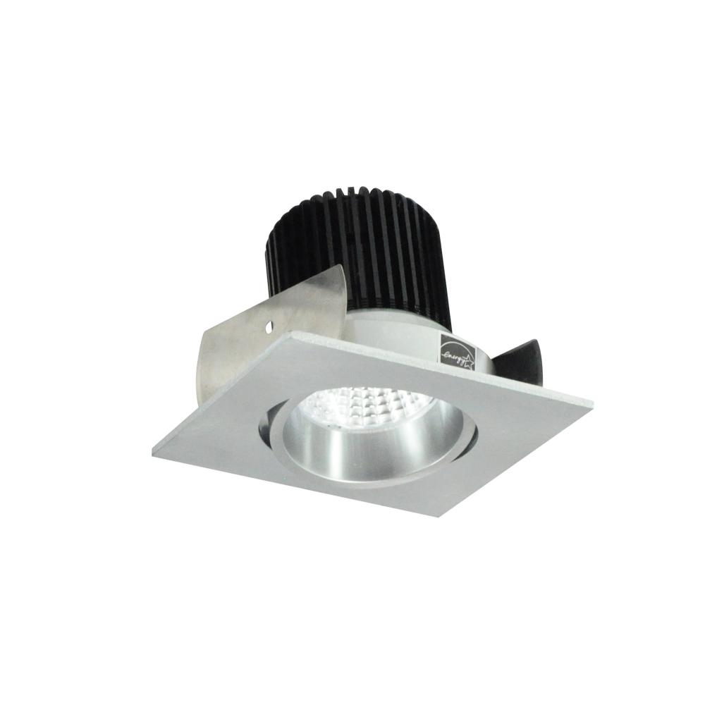 2" Iolite LED Square Adjustable Cone Reflector, 800lm / 14W, Comfort Dim, Natural Metal