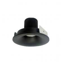 Nora NIO-4RNBCDXBB - 4" Iolite LED Round Bullnose, 800lm / 14W, Comfort Dim, Black Finish