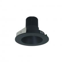 Nora NIO-4RNDCCDXBB - 4" Iolite LED Round Reflector, 800lm / 14W, Comfort Dim, Black Reflector / Black Flange