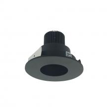 Nora NIO-4RPHCDXBB - 4" Iolite LED Round Pinhole, 800lm / 14W, Comfort Dim, Black Pinhole / Black Flange