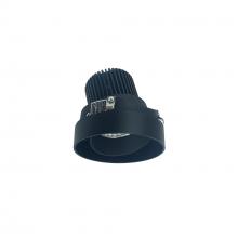 Nora NIO-4RTLACDXBB - 4" Iolite LED Round Trimless Adjustable, 800lm / 14W, Comfort Dim, Black Adjustable / Black