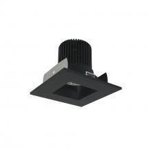 Nora NIOB-2SNDSQCDXBB - 2" Iolite LED Square Reflector with Square Aperture, 800lm / 14W, Comfort Dim, Black Reflector /