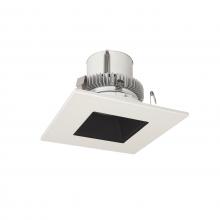 Nora NLCBC2-456CDBW/A - 4" Cobalt Click Square Retrofit Reflector with Square Aperture, 900lm / 12W, Comfort Dim, Black