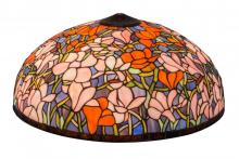Meyda Green 10349 - 22" Wide Tiffany Magnolia Shade