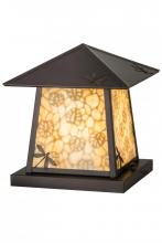 Meyda Green 152492 - 11"Sq Stillwater Dragonfly Pier Mount