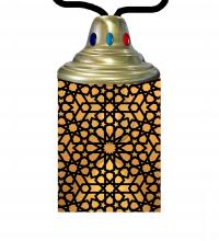 Meyda Green 210717 - 5" Wide Tortola Lantern