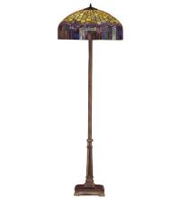 Meyda Green 31120 - 65"H Tiffany Candice Floor Lamp