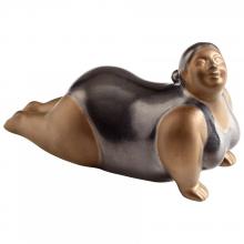 Cyan Designs 06882 - Yoga Sue Sculpture Bronze And Black