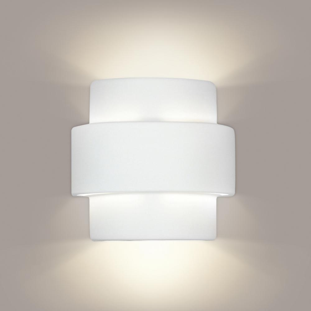 Santa Inez Wall Sconce: Colonial Pewter