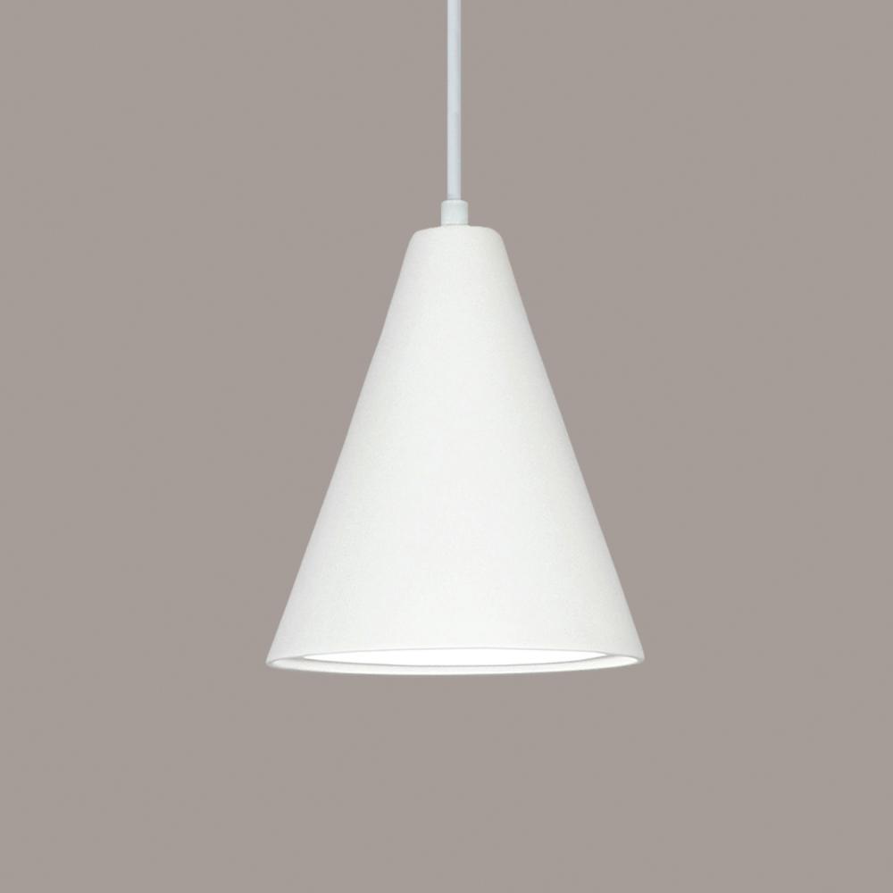 Gotlandia Pendant: Graphite (White Cord & Canopy)