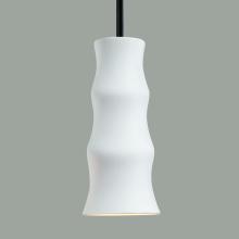 A-19 MP08-A1-BCC - Chamber Mini Pendant: Clay (Black Cord & Canopy)