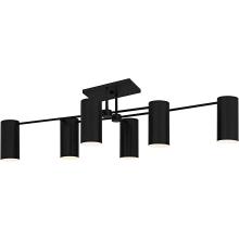 Quoizel FLD1750MBK - Foreland Semi-Flush Mount