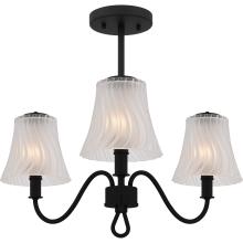 Quoizel MCK1722MBK - McKinney Semi-Flush Mount