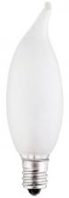 Westinghouse 0377800 - 25W CA8 Flame Tip Incandescent Frost E12 (Candelabra) Base, 120 Volt, Card, 2-Pack (10 pack)