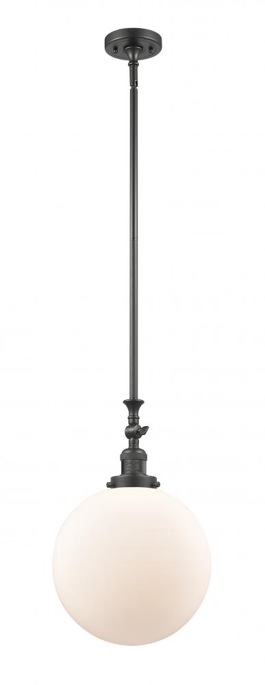 Innovations 206-SN-G62-LED 1 Light Vintage Dimmable LED Mini Pendant Brushed Satin Nickel