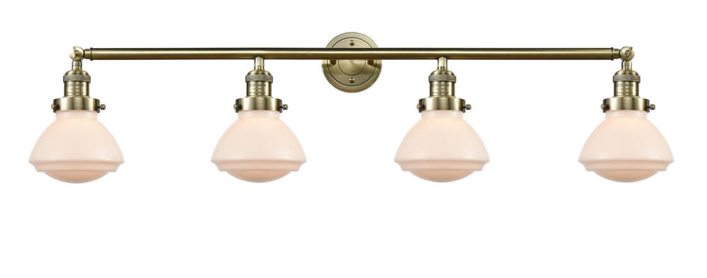 Olean - 4 Light - 43 inch - Antique Brass - Adjustable Bath Vanity Light