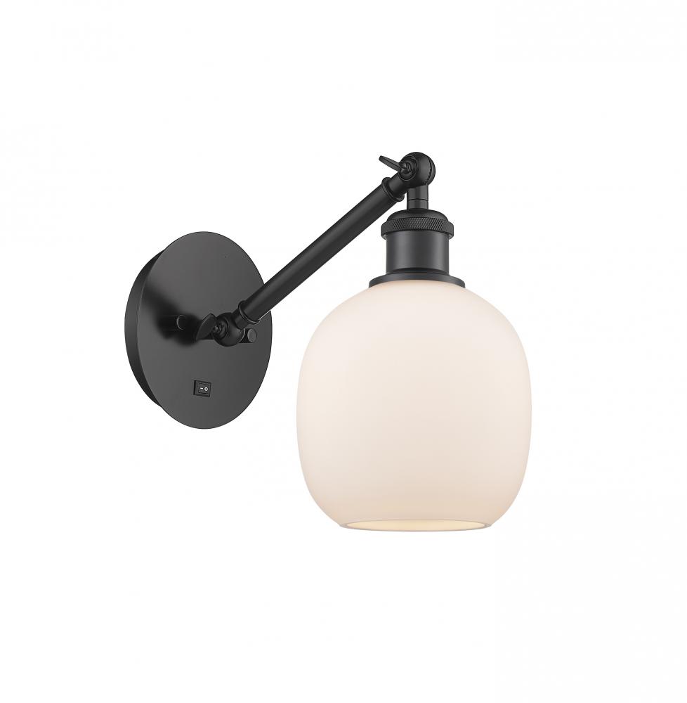 Belfast - 1 Light - 6 inch - Matte Black - Adjustable Sconce