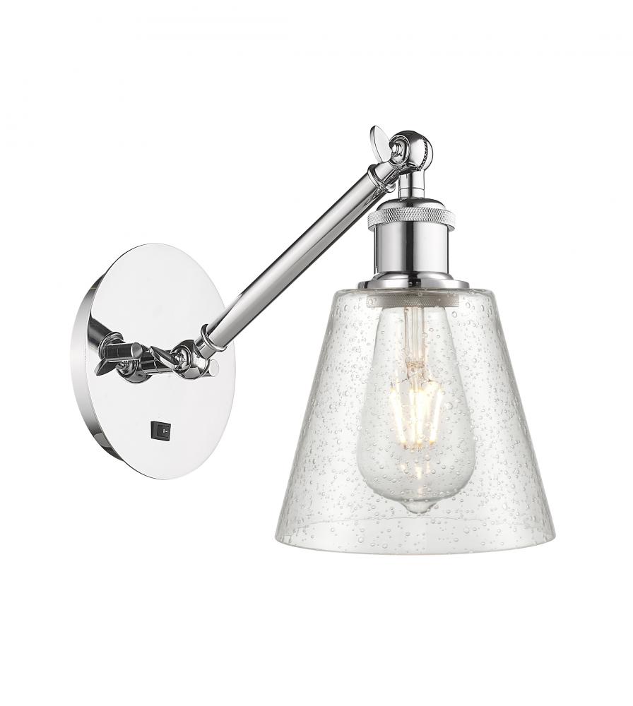 Caton - 1 Light - 5 inch - Polished Chrome - Adjustable Sconce