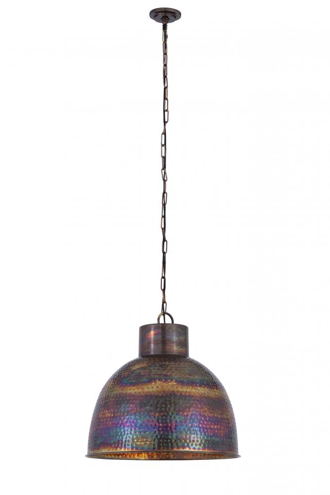 Charita - 3 Light - 20 inch - Burnt Copper - Cord hung - Pendant