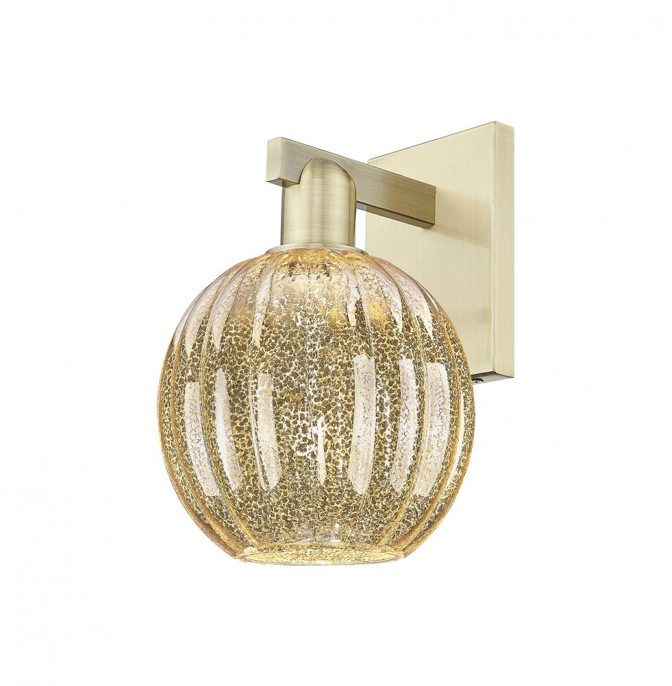 Preston - 1 Light - 6 inch - Antique Brass - Sconce