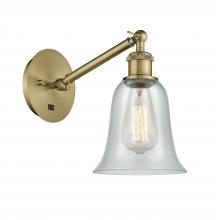 Innovations Lighting 317-1W-AB-G2812 - Hanover - 1 Light - 6 inch - Antique Brass - Adjustable Sconce