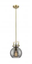 Innovations Lighting 411-1SS-BB-G410-8SM - Newton Sphere - 1 Light - 8 inch - Brushed Brass - Mini Pendant
