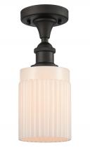 Innovations Lighting 516-1C-OB-G341-LED - Hadley - 1 Light - 5 inch - Oil Rubbed Bronze - Semi-Flush Mount