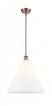 Innovations Lighting 516-1S-AC-GBC-161 - Berkshire - 1 Light - 16 inch - Antique Copper - Pendant
