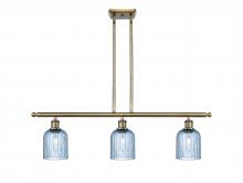 Innovations Lighting 516-3I-AB-G559-5BL - Bridal Veil - 3 Light - 36 inch - Antique Brass - Cord hung - Island Light