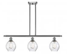 Innovations Lighting 516-3I-SN-G362-LED - Waverly - 3 Light - 36 inch - Brushed Satin Nickel - Cord hung - Island Light