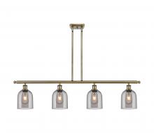 Innovations Lighting 516-4I-AB-G558-6SM - Bella - 4 Light - 48 inch - Antique Brass - Cord hung - Island Light