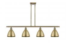 Innovations Lighting 516-4I-AB-MBD-75-AB-LED - Bristol - 4 Light - 48 inch - Antique Brass - Cord hung - Island Light
