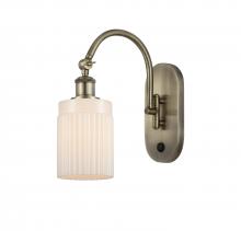 Innovations Lighting 518-1W-AB-G341 - Hadley - 1 Light - 5 inch - Antique Brass - Adjustable Swing Arm