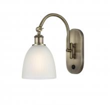 Innovations Lighting 518-1W-AB-G381 - Castile - 1 Light - 6 inch - Antique Brass - Adjustable Swing Arm