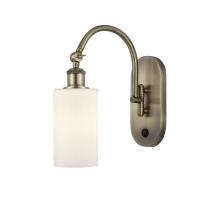 Innovations Lighting 518-1W-AB-G801 - Clymer - 1 Light - 4 inch - Antique Brass - Adjustable Swing Arm