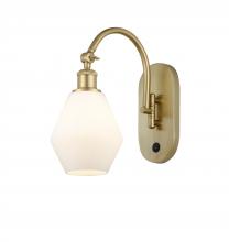 Innovations Lighting 518-1W-SG-G651-6 - Cindyrella - 1 Light - 6 inch - Satin Gold - Adjustable Swing Arm