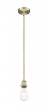 Innovations Lighting 616-1S-AB-LED - Edison - 1 Light - 2 inch - Antique Brass - Cord hung - Mini Pendant