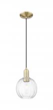 Innovations Lighting 716-1P-AB-G458-7CL - Preston - 1 Light - 6 inch - Antique Brass - Cord hung - Mini Pendant