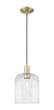 Innovations Lighting 716-1P-AB-G559-8CL - Bridal Veil - 1 Light - 8 inch - Antique Brass - Cord hung - Mini Pendant