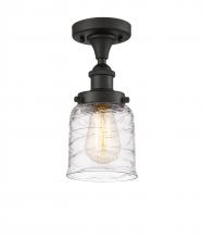 Innovations Lighting 916-1C-OB-G513-LED - Bell - 1 Light - 5 inch - Oil Rubbed Bronze - Semi-Flush Mount