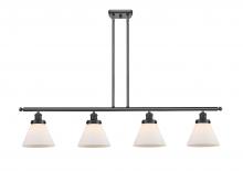 Innovations Lighting 916-4I-BK-G41-LED - Cone - 4 Light - 48 inch - Matte Black - Stem Hung - Island Light