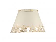 Golden 0883-3FM AI - Alcott 2 Light Wall Sconce in Antique Black Iron with No Shade