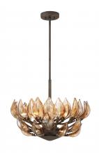 Minka Metropolitan N6686-874 - ARBOLES - 6 LIGHT PENDANT