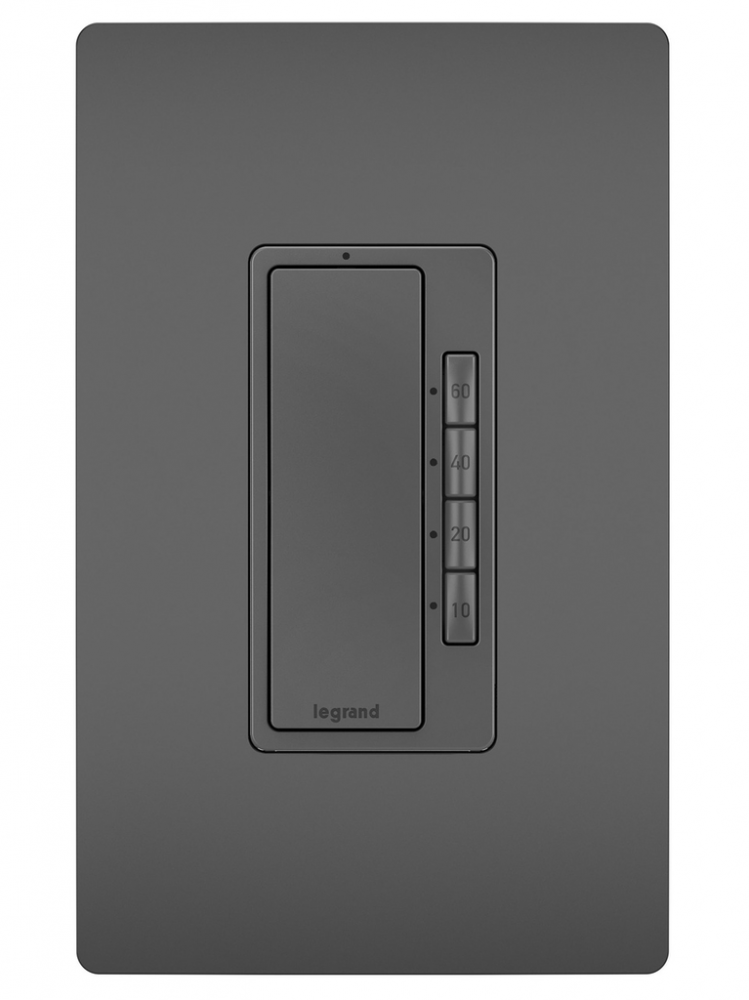 radiant 4-Button Digital Timer, Black